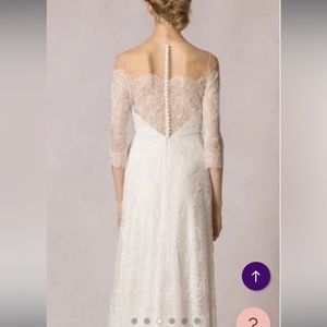 NEW BHLDN JENNY YOO CANDELA LACE WEDDING DRESS GOWN